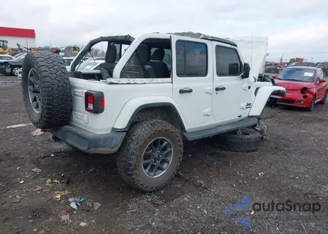 2021 Jeep Wrangler Unlimited 80Th Anniversary 4X4 из США, поврежденный, VIN 1C4HJXDG7MW559144